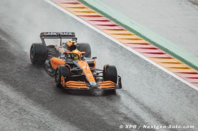 Norris a encore ’beaucoup de points d’interrogation’ en Belgique