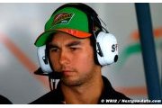 Perez : C'est à Abu Dhabi que j'ai conduit une F1 pour la 1ère fois