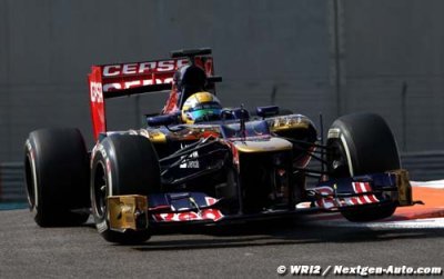 Luiz Razia positive after first day with Toro Rosso at Abu Dhabi