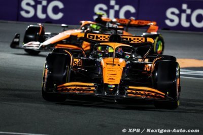 McLaren F1 n’avait ’pas le rythme’ pour jouer le podium à Djeddah