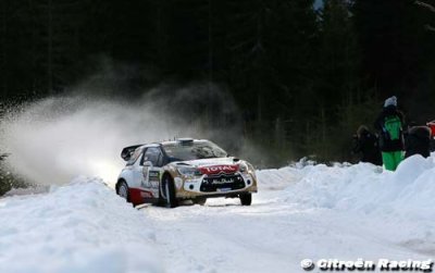 Points up for grabs for the Citroën DS3 WRCs