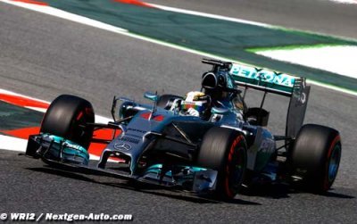 Barcelona FP2: Hamilton on top again as Vettel sits out session