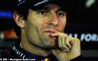 Rien d’alarmant sur la voiture de Webber
