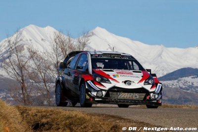Monte Carlo, ES3&nbsp;: Tänak signe son premier scratch avec la Yaris