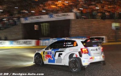 ES8&nbsp;: Ogier finit la journée devant Hirvonen et Neuville
