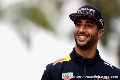 Daniel Ricciardo discute de la saison 2018