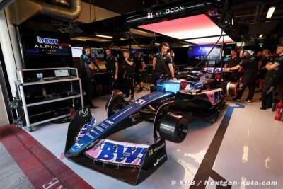 Ocon se dit ’encouragé’ après un test productif à Abu Dhabi