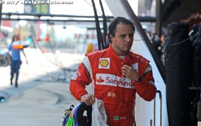 Massa a passé un weekend difficile en Espagne