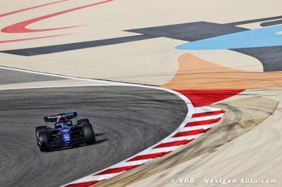 Les pilotes Williams F1 terminent la journée aux deux dernières positions