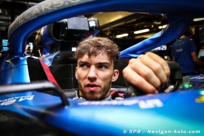 Gasly&nbsp;: L’Alpine F1 A522 se comporte vraiment bien