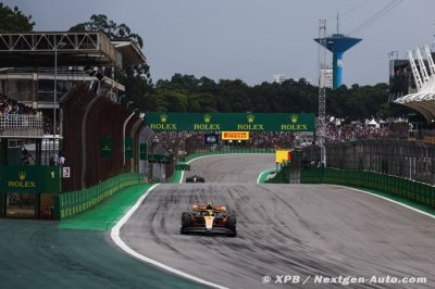 Brazil, Sprint shootout: Norris takes top spot for São Paulo Sprint