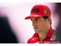 Sainz apprécie Drive to Survive mais n'a pas aimé l'épisode sur Ferrari