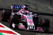Officiel : Pérez poursuit chez Racing Point Force India en 2019