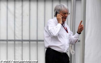 CVC not looking to sell F1 yet - Ecclestone