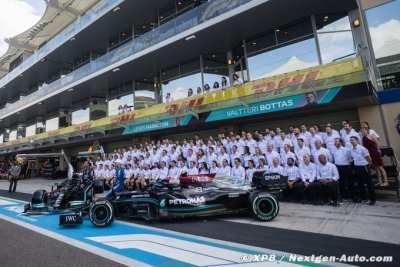 Mercedes F1 rejoint McLaren avec un 8e titre constructeurs