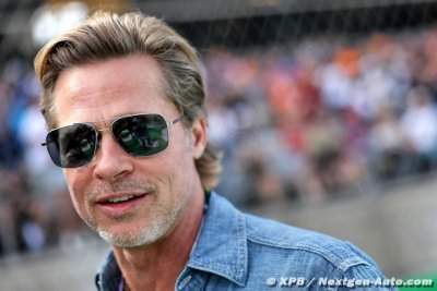 La fausse monoplace de F1 est prête pour le film avec Brad Pitt