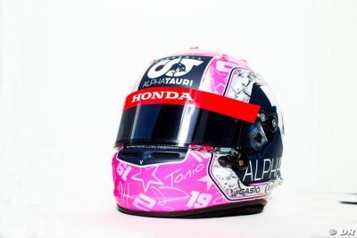 Gasly dévoile un casque hommage à Anthoine Hubert (+ photos)
