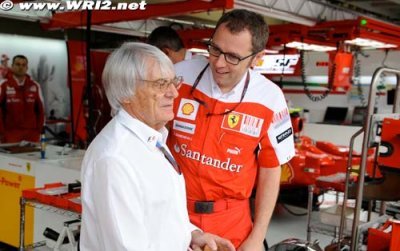 Ecclestone est opposé au nouveau moteur 2013