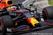 Verstappen n'est pas content de sa RB16B ni de partir en tendres demain