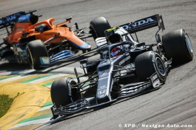 AlphaTauri globalement satisfaite de son weekend à Interlagos