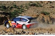 Citroën devant au shakedown du Rallye de Turquie
