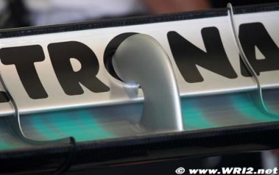 Mercedes still working to improve F-duct