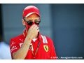 Vettel souhaite le meilleur à Ferrari et Leclerc à l'avenir