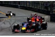 Renault F1 au pied du podium à Monaco