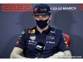 Interview - Verstappen : Ces derniers essais F1 sont cruciaux