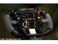 Getting to grips with a F1 steering wheel