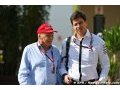 Lauda manque à Wolff : 'Une partie de ma vie en F1 a disparu'