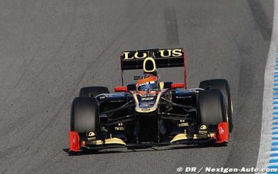 Lotus: Early bath on first day in Barcelona