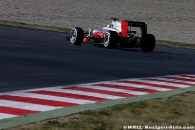 Gutierrez a ressenti de la compétitivité dans sa Haas VF-16