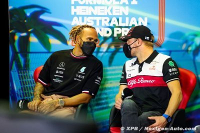 Bottas n’est pas surpris que Hamilton veuille rester en F1