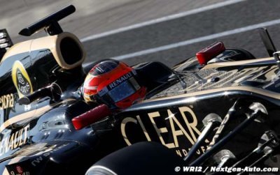 Grosjean&nbsp;: Lotus est peut-être la 3ème force