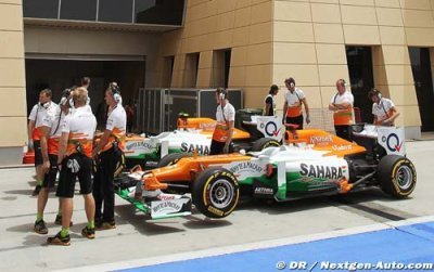 Force India skipped Bahrain practice for publicity - Ecclestone