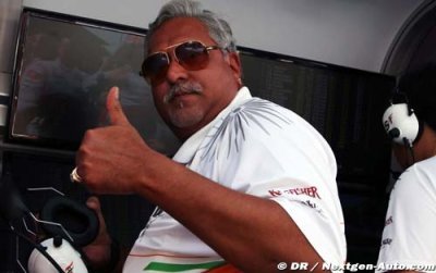 Unpaid staff to confront Mallya at India GP