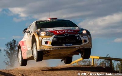 Mads Østberg et Kris Meeke échangent leur position