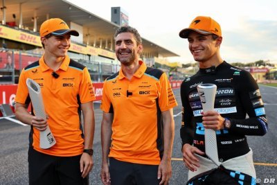 Stella estime que McLaren F1 a gagné une seconde en 2023