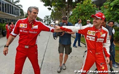 Vettel doubted Ferrari seat offer - Arrivabene