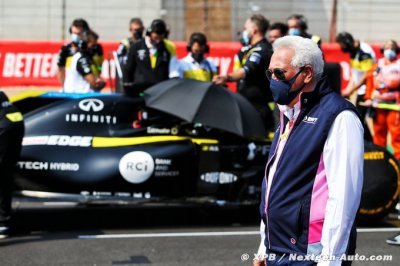 Ecclestone scolds Stroll over ’pink Mercedes’ affair