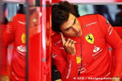 Sainz prend une pénalité de cinq places après un changement de moteur