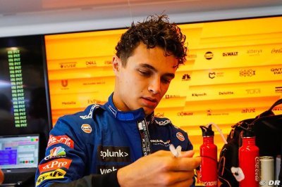 Norris a profité des difficultés de Ricciardo pour progresser