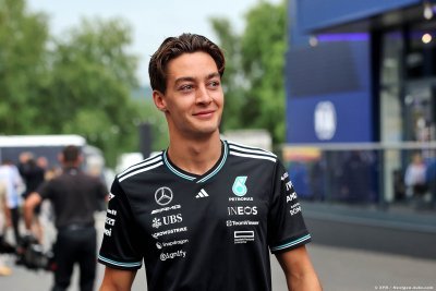 Russell a de bons souvenirs à Spa, même après sa disqualification de 2024