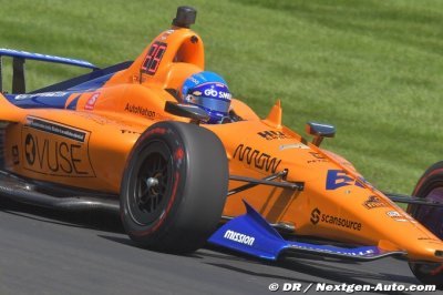 Premier crash pour Alonso aux essais de l’Indy 500