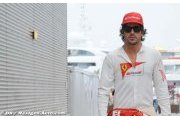 Bandage on Alonso's knee, Glock unwell