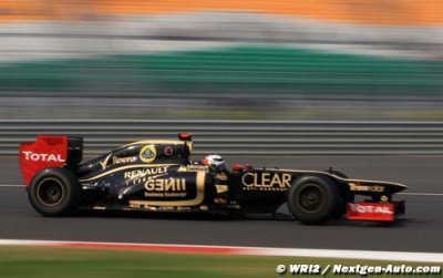 Lotus let down in Indian GP qualifying 