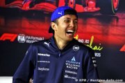 Albon n'est pas surpris de voir Williams F1 dominer le peloton
