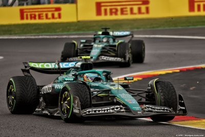Alonso et Stroll ne font pas de miracle pour Aston Martin F1 en course