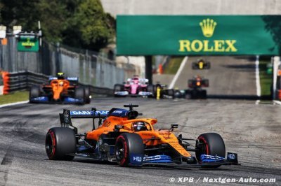 Ricciardo a été impressionné par les McLaren à Monza